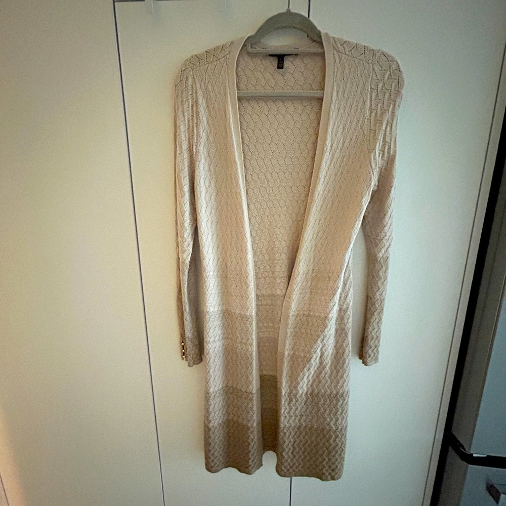 White House Black Market Long Sweater Size S